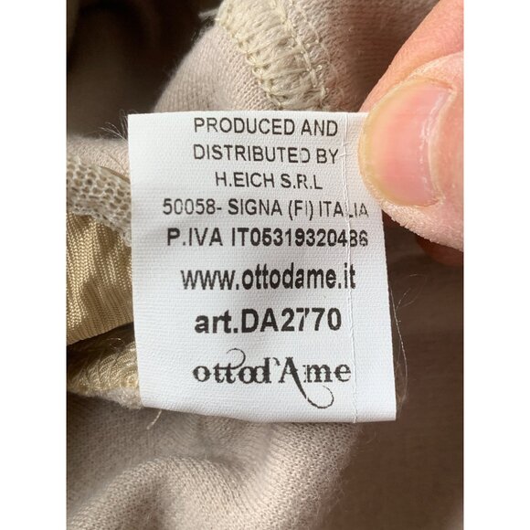 OttodAme Runway V-Neck Tunic Shift Dress Size 6 US Italy Wool RR10265 NWT $182 - Picture 6 of 12